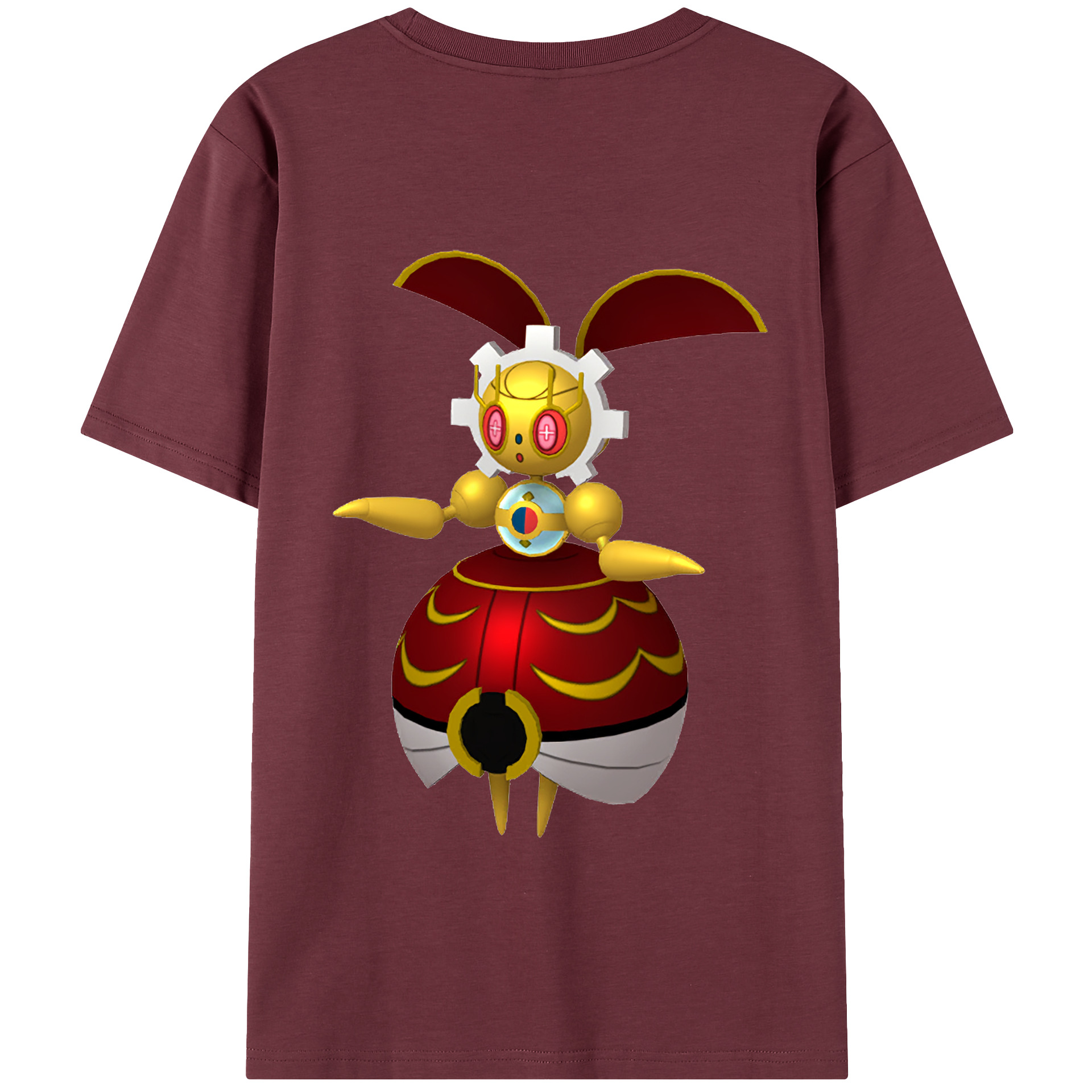 （画像用） ポケットモンスター Pokémon 綿100％半袖Tシャツ（背面プリント）